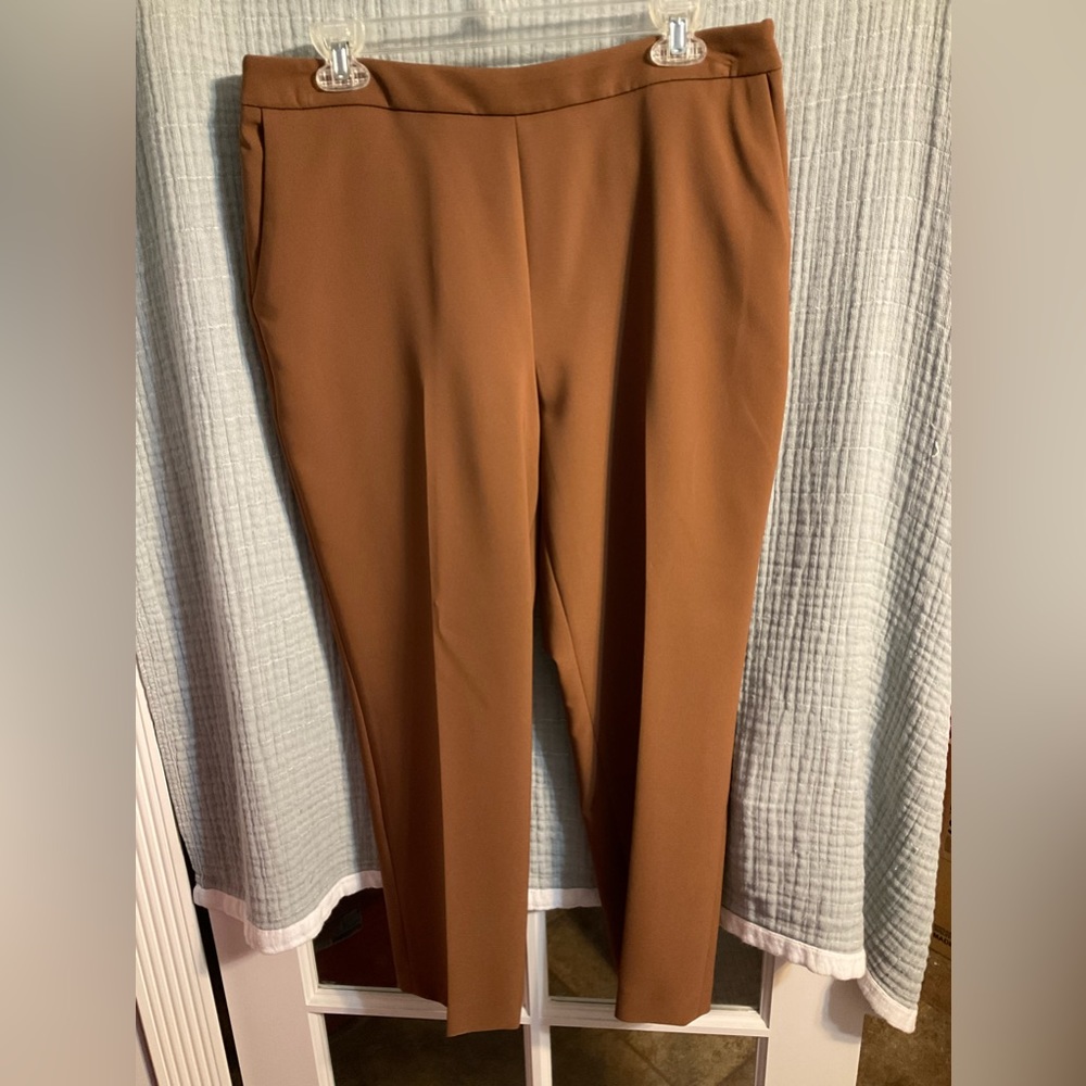 Alex Marie Trouser pants in Brown size 10 NWOT